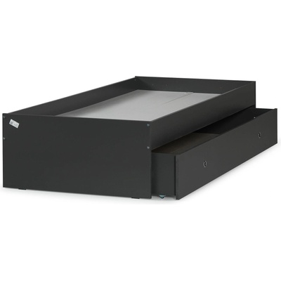 Легло с чекмедже Dark за матрак 90x190 cm антрацит