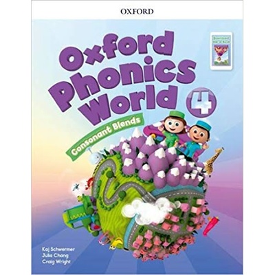 Oxford Phonics World: Level 4: Student Book with Reader e-Book Pack 4 - Schwermer Kaj