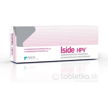 Iside Hpv vaginálne čapíky 14 x 2 g