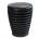 primanova PN-Кош с люлеещ капак 7.5L PALM КАФЯВ Ø23.5xh30cm (М-Е21-10-10) (0137164)
