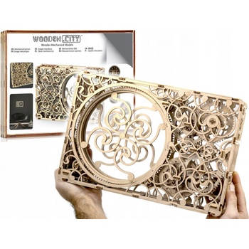 Wooden City 3D mechanické puzzle Mechanický obraz 275 ks WR311