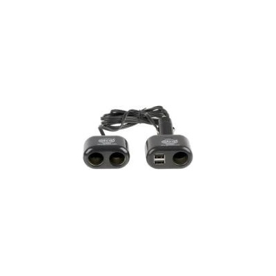 Autozásuvka ALCA 12V (3 + 2 USB) 511410 – Zboží Živě