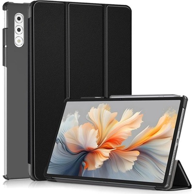 Vsechnonamobil 104432 LEATHER Zaklápěcí kryt pro Lenovo Yoga Tab Plus černý
