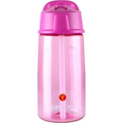 Бутилка LittleLife Flip-Top Bottle pink