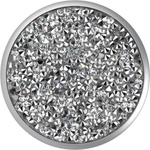  Popsocket за телефон LUXE Swarovski crystals - Сребрист