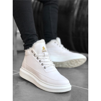 BOA Shoes Мъжки спортни боти с каракул ba0151 - Бели #322279 (322279_Бяло)