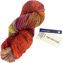 Malabrigo Mechita Archangel 850 ružovo zelená