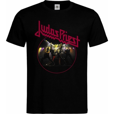 tričko Judas Priest Band Černá