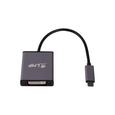 LMP USB-C to DVI Adapter - адаптер за свързване от USB-C към DVI (тъмносив)