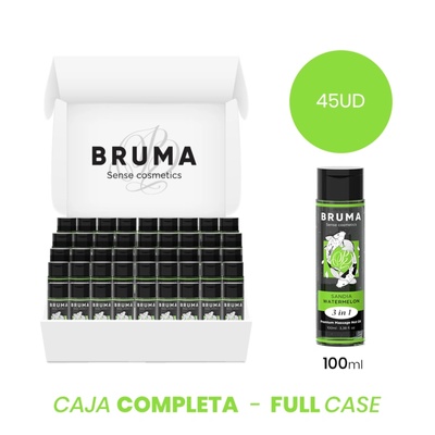 BRUMA Moq 45 - bruma premium massage hot oil watermelon 3 in 1 - 100 ml