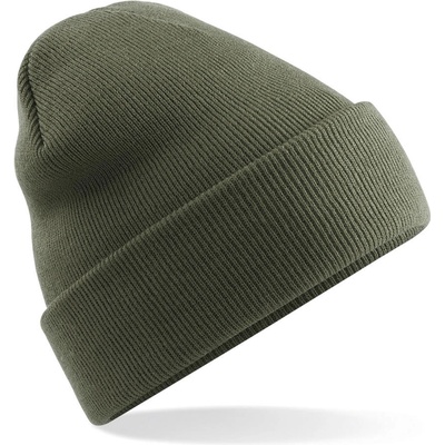 Beechfield zimní čepice Original Cuffed Beanie military