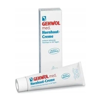 Gehwol Med zvláčňujúci krém na zrohovatenú pokožku Urea + Silk Extract 125 ml