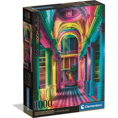 Clementoni Colorboom Athenaeum 1000 dielov