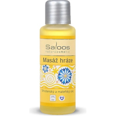 Saloos tehotenský a materský olej masáž hrádze 50 ml