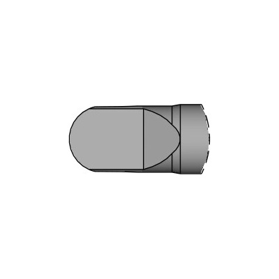 JBC C245009 – pájecí hrot pro tažené pájení QFP 4,5 × 1,8 mm