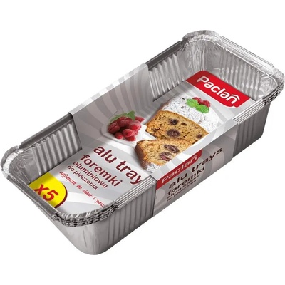 Paclan 5 бр алуминиеви форми за печене Paclan