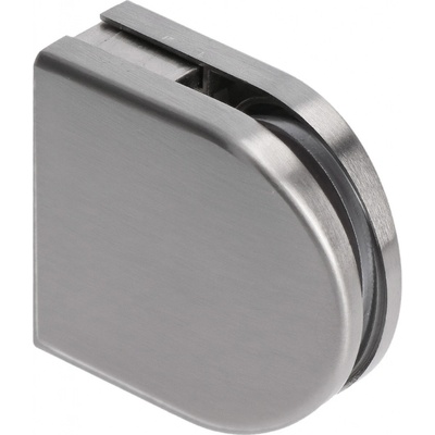 ZAMAK svorka skla plochá, pre sklo 8-10mm, zliatina AL/ZN
