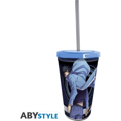 Abystyle SOLO LEVELING Tumbler with straw Sung Jinwoo 470 ml