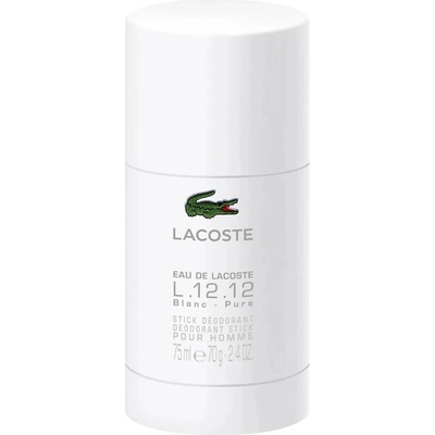 LACOSTE L.12.12 Blanc deostick pro muže 75 g
