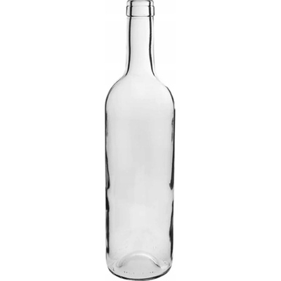 láhev na víno 750ml skleněná BÍ