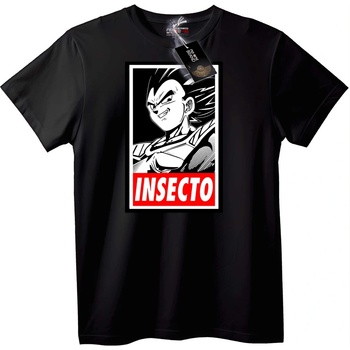 NOONEBRAND Тениска Goku Insecto Anime - 6XL, Black