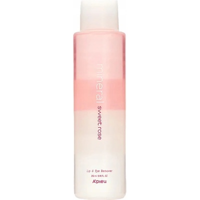 A'Pieu Mineral Lip & Eye Remover Sweet Rose dvoufázový odličovač 250 ml – Hledejceny.cz