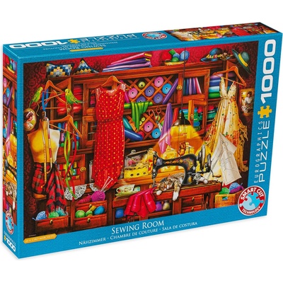 EUROGRAPHICS Пъзел Eurographics от 1000 части - Шивашко ателие, Чиро Марчети (60005347)