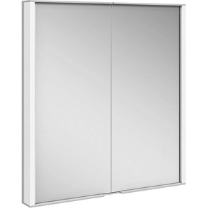 KEUCO Royal Match - Огледален шкаф с LED осветление, за вграждане, 65x70x15 см, сребрист анодиран 12811171311 (12811171311)