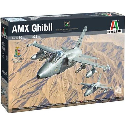 Italeri AMX International AMX Ghibli Model Kit letadlo 1460 1:72