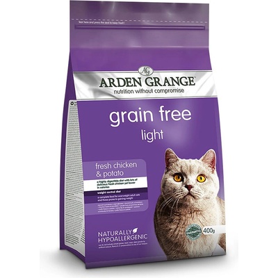 Arden grange GF Light Cat Chicken & Potato 400 г