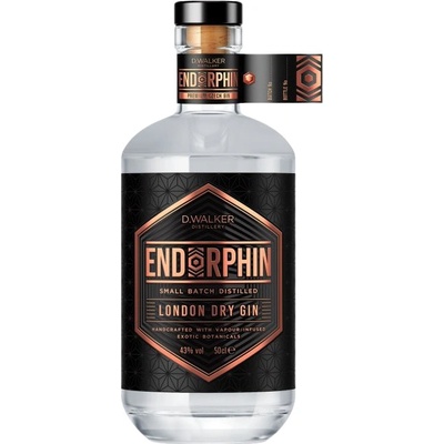 Endorphin London Dry Gin 43% 0,5 l (holá láhev)