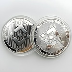 HARAHU Монета Binance - Сребърна KP13388