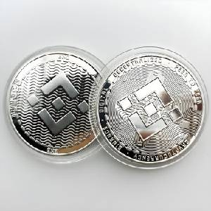 HARAHU Монета Binance - Сребърна KP13388