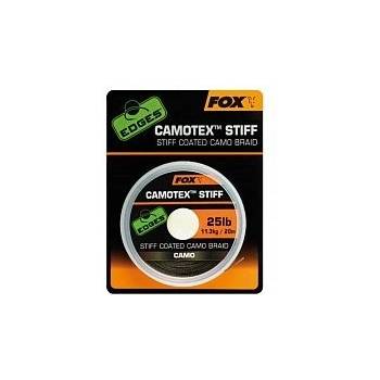 Fox šnúra Camotex Semi stiff 20m 20lb