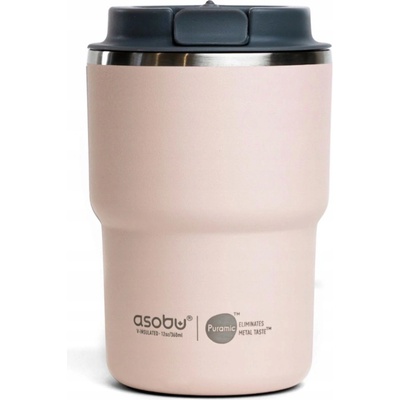 Asobu Termohrnek odstíny růžové 360 ml