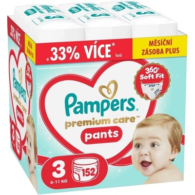 Pampers Premium Care 3 152 ks