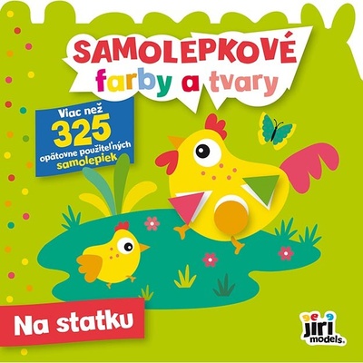 Samolepkové barvy a tvary pro nejmenší JM zvířata na farmě