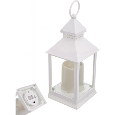 Lucerna UH LED bílá 11x11x23 cm