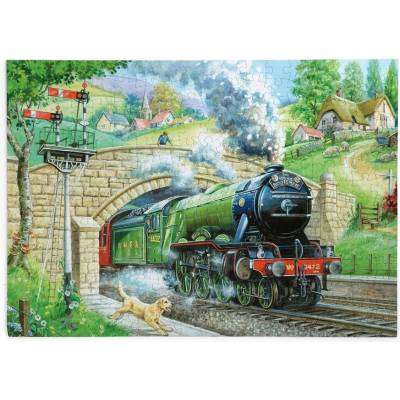 House of Puzzles Parný vlak 250 veľkých dielov