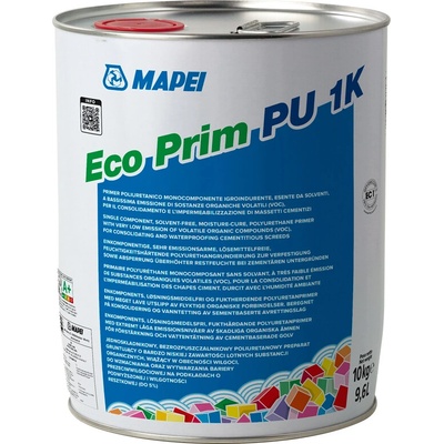 MAPEI Eco Prim PU 1K polyuretanový penetrační nátěr 10 kg Hnědá