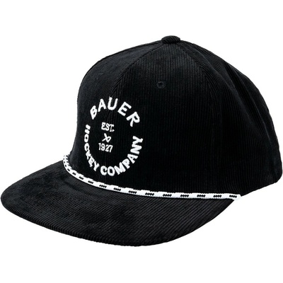 Bauer Corduroy Snapback Black