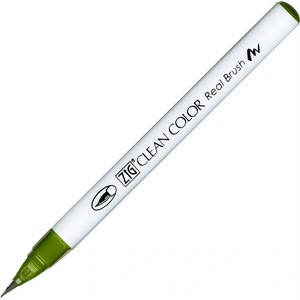 ZIG Clean Color Четка Писалка 043 fl. Маслинено Зелен (RB-6000AT-043)