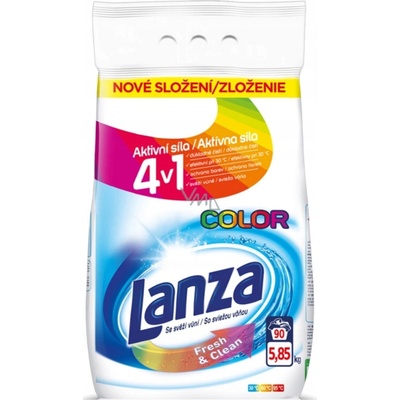 Lanza Color 4v1 prášok na farebnú bielizeň 6 kg