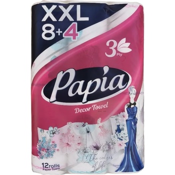 Papia домакинска хартия, Декор, 12 броя