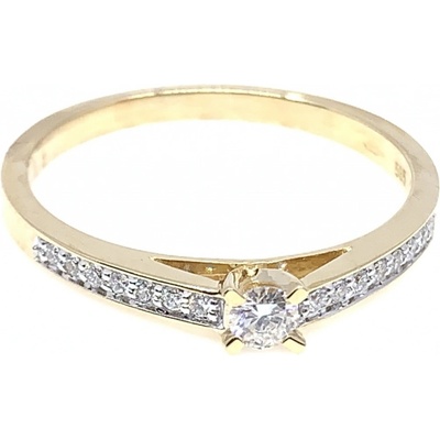 Diante Zlatý prsten s briliantem 83000164