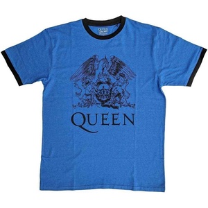 Queen Crest Logo Ringer Blue L Риза (QUTS82MBL03)