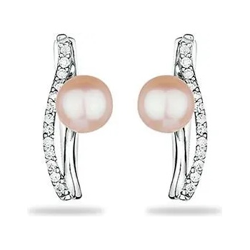 Image 1 of Swan Сребърни обици FN691ER Swan