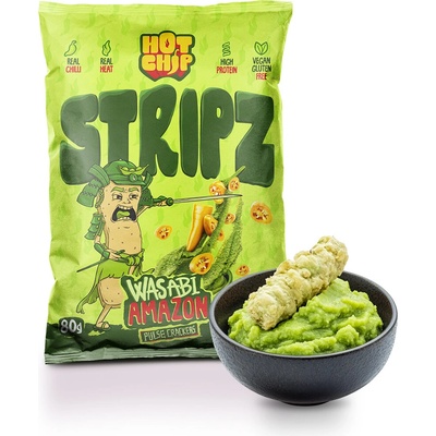 Hot Chip Stripz Wasabi Amazon Snack 80 g