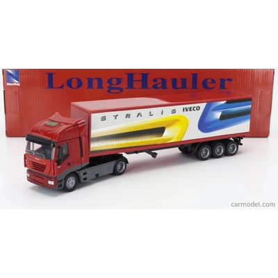 Newray Iveco fiat Stralis 540 Truck Cassonato 2009 Red 1:43