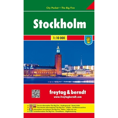 plán Stockholm 1:10 t. kapesní laminovaný